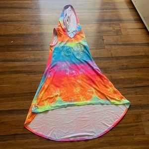 Tie dye dress.